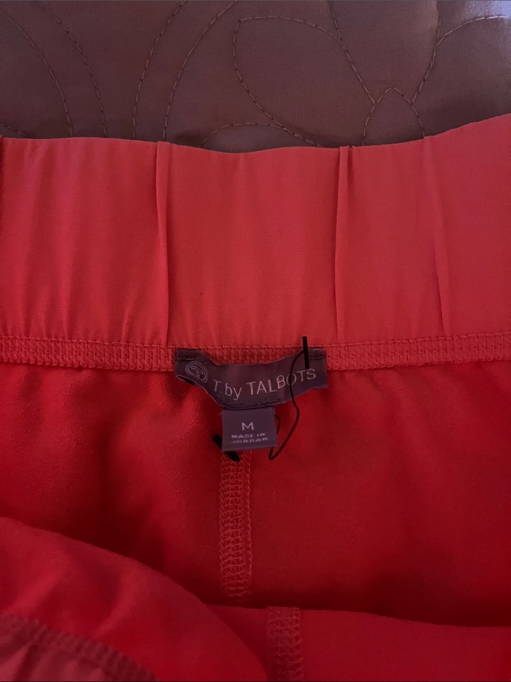 Talbots coral Active Skort with Wide Waistband - Picture 3 of 5